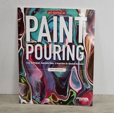 #ad Get Started In Paint Pouring: Easy Techniques Ideas Inspiration for Beginners $14.99