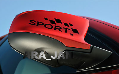 #ad Sport Vinyl Decal racing sticker car logo emblem mirror motorsport PAIR $14.41