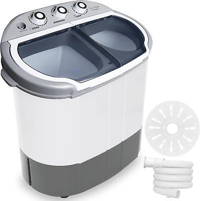 #ad Compact Home Washer amp; Dryer 2 in 1 Portable Mini Washing Machine Twin Tubs 11 $254.99