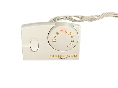#ad Biddeford 76PA Electric Blanket Controller Control 4 Prong Original $10.09