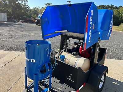 #ad Great Condition Tow Behind Farrow 70 Dustless Media Blasting System $14999.00