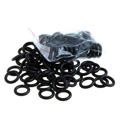 #ad 50pcs Plumbing Pressure O Ring Washer For Assortment Kit Automotive Storage Case $6.83