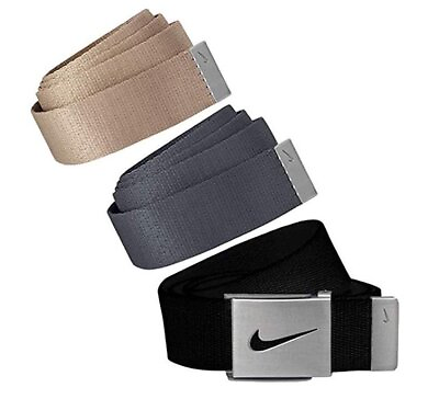 Nike Golf Men#x27;s 3 in 1 Web Pack Belts One Size Fits Most Select Colors #ad #ad $19.99