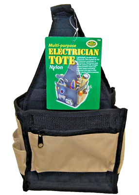 #ad Electrician#x27;s Tool Bag Multi Purpose Nylon H.B. Smith New S7456 $42.99