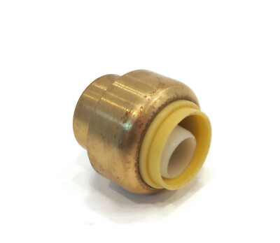 50 1 2quot; SharkBite Style Push to Connect LEAD FREE BRASS PLUGS Connector Cap #ad $70.99