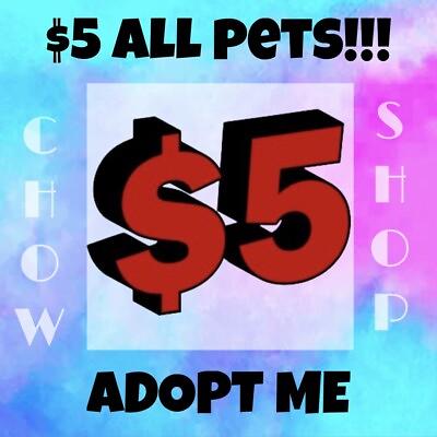 $5 DEALS Roblox Adopt me Neon Mega Neon FR R MFR NFR Cheap ✨SAME DAY DELIVERY✨ $5.00