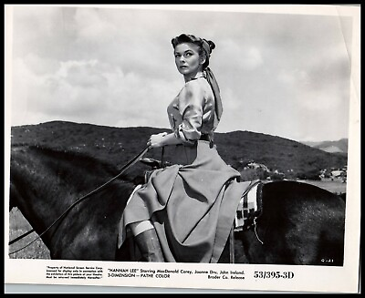 #ad Joanne Dru in Hannah Lee 1953 LOVELY PORTRAIT ORIGINAL VINTAGE PHOTO M 65 $20.00