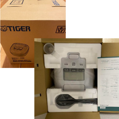 #ad TIGER rice cooker 3.5 go Pressure IH Organic White JPD G060WG 705W 100V New $436.99