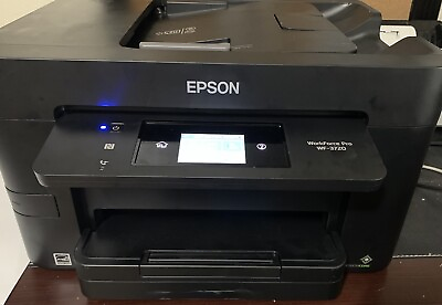 #ad #ad Epson WorkForce Pro WF 3720 All In One Printer Works . Needs Ink $100.00
