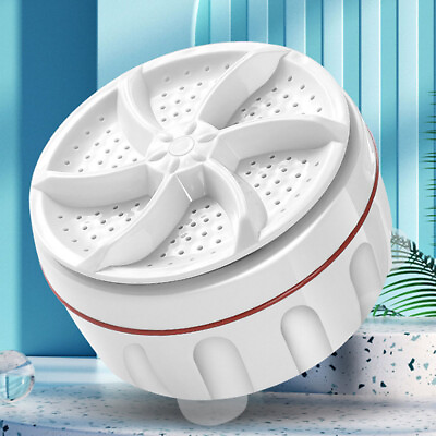 #ad Rotating Turbines Washer Multifunction Mini Washing Machines for Socks Underwear $11.19
