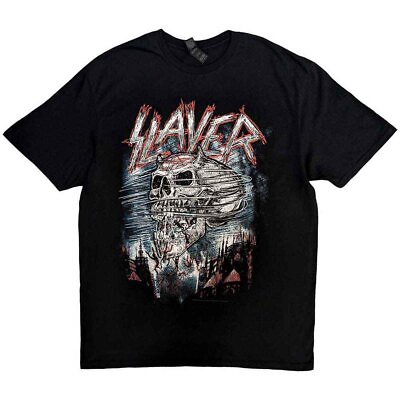 #ad Slayer #x27;Demon Storm#x27; Black T shirt NEW $16.99