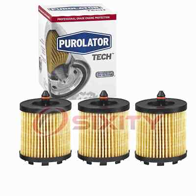 #ad 3 pc Purolator TECH TL15436 Engine Oil Filters for XG9018 X5436 WP3244 nw $14.75