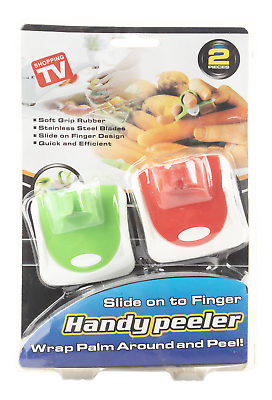 #ad #ad AS SEEN ON TV Handy Peeler Slide on to Finger NEW Kitchen $8.99