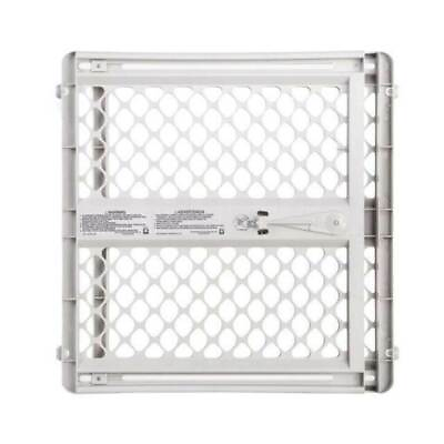 #ad North States Pet Gate III Pressure Mounted White 26quot; 42quot; x 26quot; $25.50