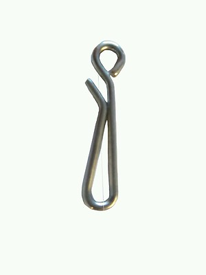 #ad 100 rig link clips for attaching to your shockleader or sea rigs posted first c GBP 4.65