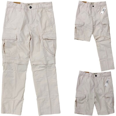 #ad #ad Timberland Men#x27;s Ivanhoe Lake Cargo Hiking Pants To Zip Off Shorts $49.00