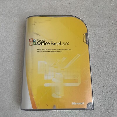 Microsoft Office Excel 2007 With Product Key #ad $14.95