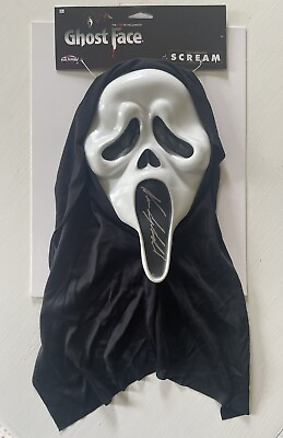 #ad Neve Campbell Authentic Hand Signed Ghost Face Mask Scream Sidney Full Name $149.99