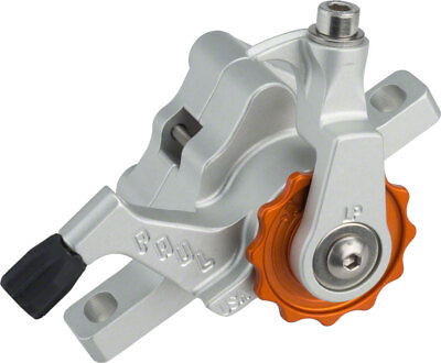 #ad Paul Component Engineering Klamper Disc Caliper Long Pull Silver with Orange A $212.73