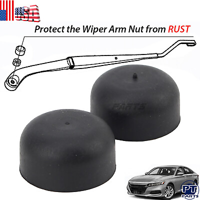 #ad For Honda Wiper Arm Rubber Mounting Nut Cap Cover 91611 SDA A00 $7.90