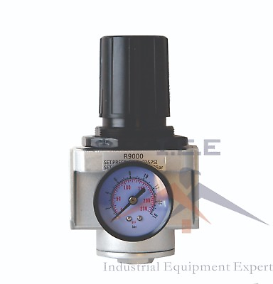 #ad Air Pressure Regulator for compressed air 3 4quot; w gauge High Pressure 300 PSI Max $48.49