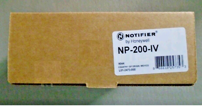 #ad NOTIFIER NP 200 IV PHOTOELECTRIC SMOKE DETECTOR BRAND NEW IN ORIGINAL BOX IVORY $63.98