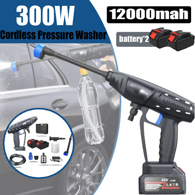 #ad #ad 300W Portable Pressure Washer with 6 in 1 Nozzlefor Car Window Yard Deck Floor $64.99
