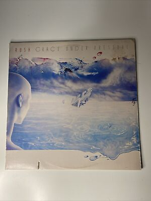 #ad Rush Grace Under Pressure Vinyl Record 1984 Mercury VG $14.75