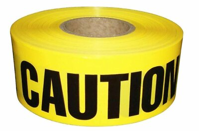 #ad #ad ATERET Premium Yellow Caution Tape I 3 inch x 1000 feet I Harzard Tape w Bright $19.90