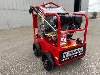 #ad ***SALE*** IRONBULL 4000 PSI Hot Water Pressure Washer 2 YEAR WARRANTY INCLUDED C $3295.00