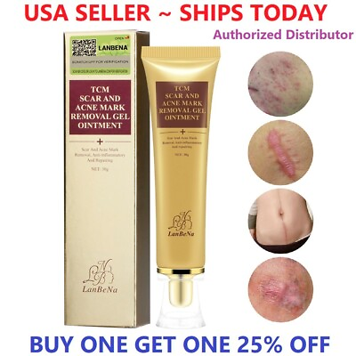 #ad LANBENA Pimple Scar Acne Mark Spots Removal Treatment Gel Ointment Blemish Cream $6.98