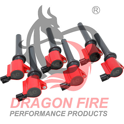 #ad DRAGON FIRE PERFORMANCE Coil Set For Ford Mercury Escape Taurus Sable 3.0L DG513 $84.95
