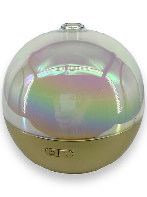 #ad 300ml Color Changing Oil Diffuser White Gold Opalhouse $19.99