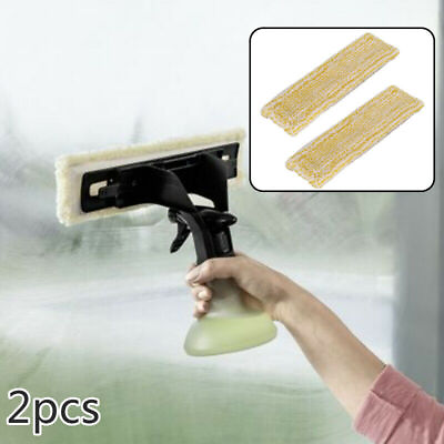 #ad #ad 2PCS Durable Microfiber Mop Cloths For Karcher WV2 5 Window Cleaner 2.633 130.0 $11.59