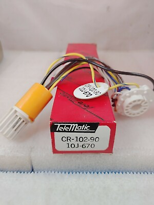 #ad Telematic CRT Socket Adapter CR 102 90 10J 670 NOS $19.95