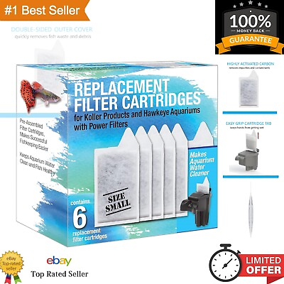 #ad #ad Small Replacement Filter Cartridges Enhances Filtration Keeps Fish Healthy $34.22