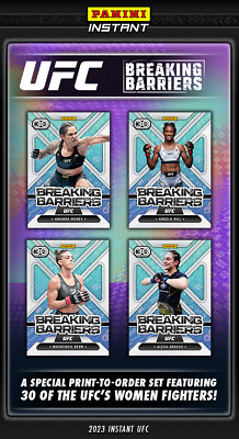 #ad 2023 PANINI UFC SPECIAL 30th ANNIVERSARY WOMEN#x27;S BREAKING BARRIERS U PICK $2.95