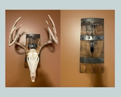 #ad Euro Deer Skull Mount plaque and hanger. european deer mount plaque and hanger $59.99