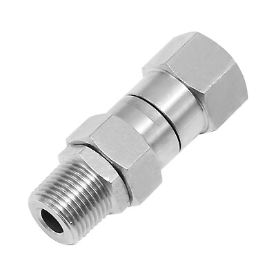 #ad Pressure Washer Swivel 3 8 Inch NPT Male Thread Fitting 4000 PSI Stainless Steel $10.50