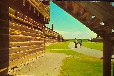 #ad #ad NIAGARA ON THE LAKE CANADA BLOCKHOUSES BORDERING THE PARADE GROUNDS POSTCARD $5.95