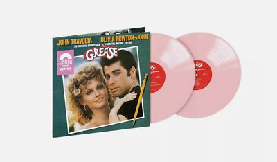 #ad Grease 40th Anniversary Original Soundtrack Limited Edition Pink Vinyl New $58.45