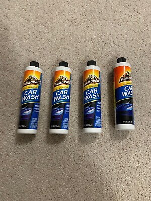 #ad 4 Pack Armor All Concentrate All Purpose Car Wash 10oz New Safe For All Finishes $5.99