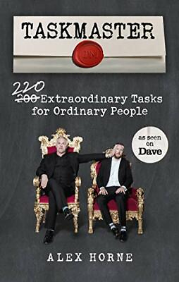 #ad Taskmaster: 220 Extraordinary Tasks for Ordinary People by Horne Alex Book The $7.39
