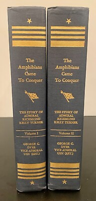 #ad The Amphibians Came to Conquer: The Story of Admiral Richmond Kelly Turner 2 Vol $79.95