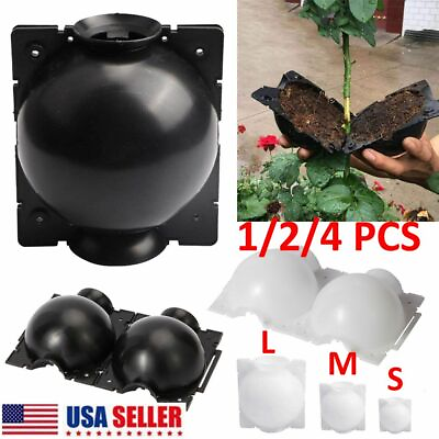 #ad Plant High Pressure Box Graft Grafting Rooting Growing Device Propagation Ball $13.01