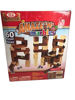 #ad #ad Amaze n Marbles Wood Maze Construction Building STEAM Wood Homeschool $49.77