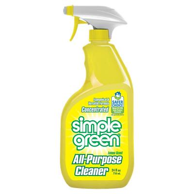 #ad Simple Green 3010101214002 Lemon Scent All Purpose Cleaner 24 oz. Pack of 6 $36.81