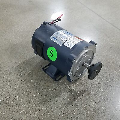 #ad #ad Leeson 108046.00 Dc Permanent Magnet Motor 1800 RPM 12V 27A 1 3 Hp. USED $199.99