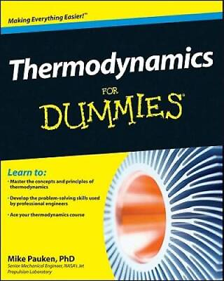 #ad Thermodynamics For Dummies Paperback By Pauken Mike VERY GOOD $12.11