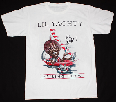 Collection Lil Yachty Gift For Fan Hip Hop White All Size Tee Shirt GC428 #ad $18.04
